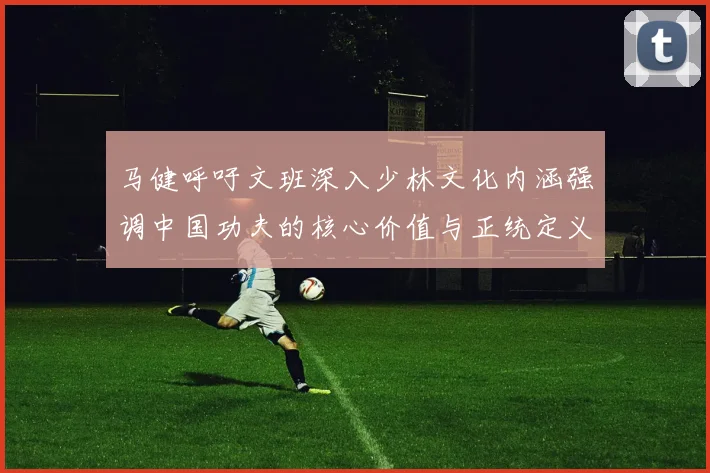 马健呼吁文班深入少林文化内涵强调中国功夫的核心价值与正统定义